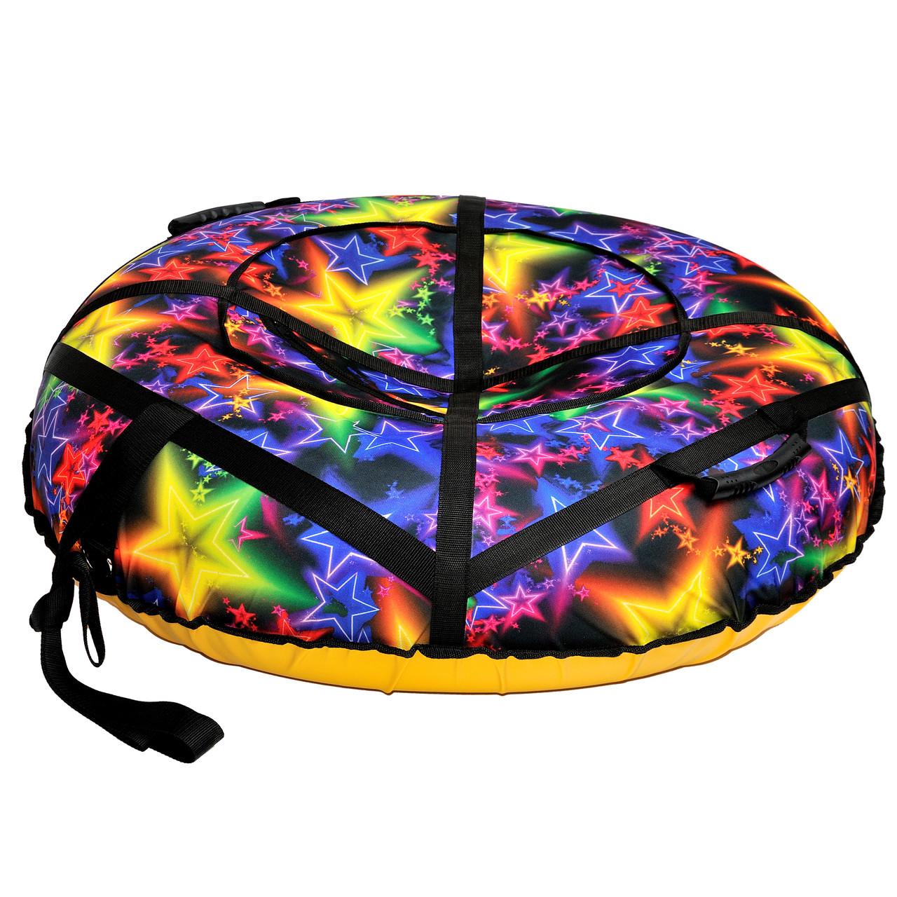 Тюбинг для катания на снегу Звезды 100 см (iz16157)