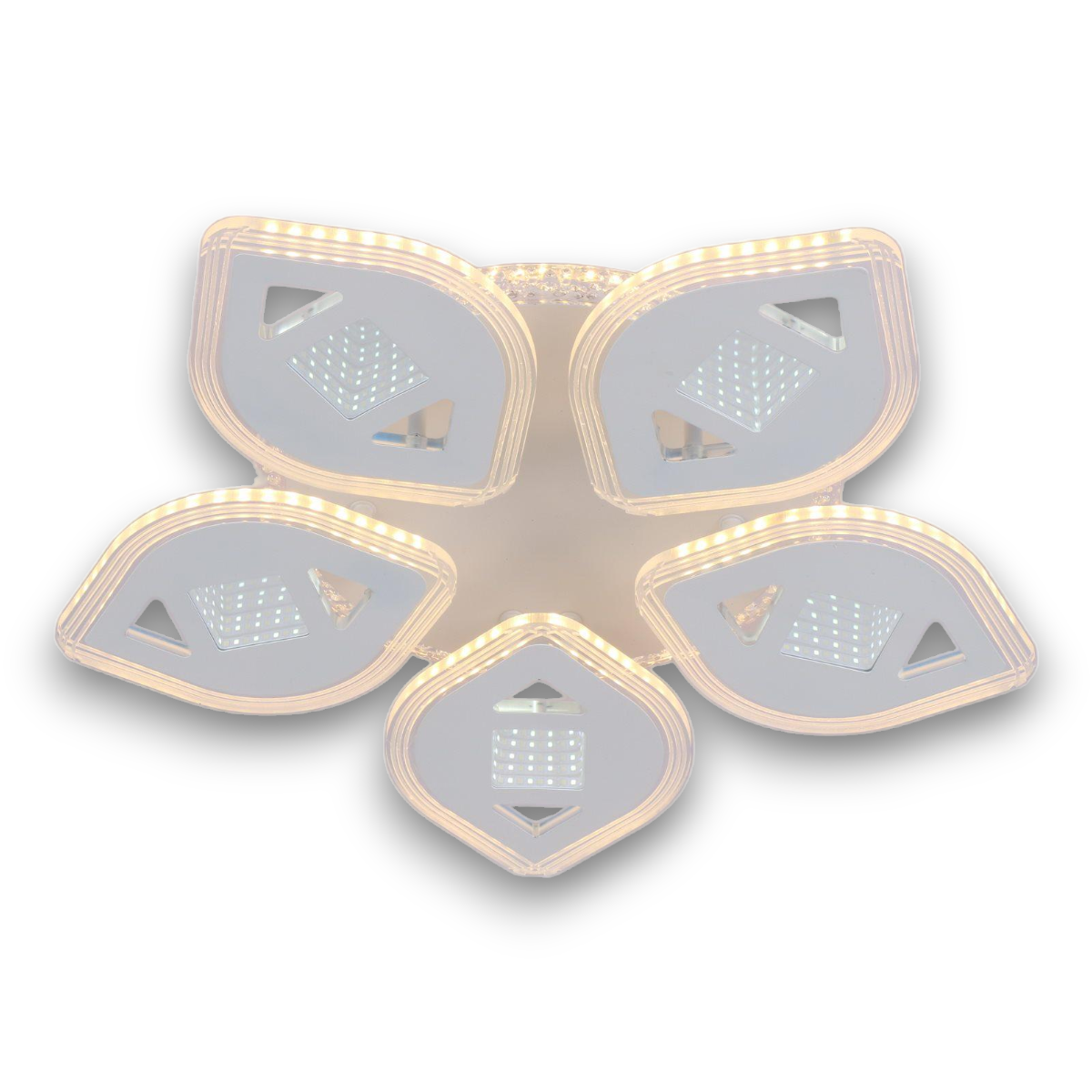 Люстра светодиодная Valeso V K29028-5+1 акриловая с пультом (000034869)