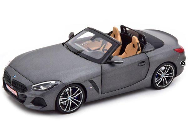Модель автомобиля Norev 1:18 BMW Z4 Roadster G29 Grey Matt (183270)