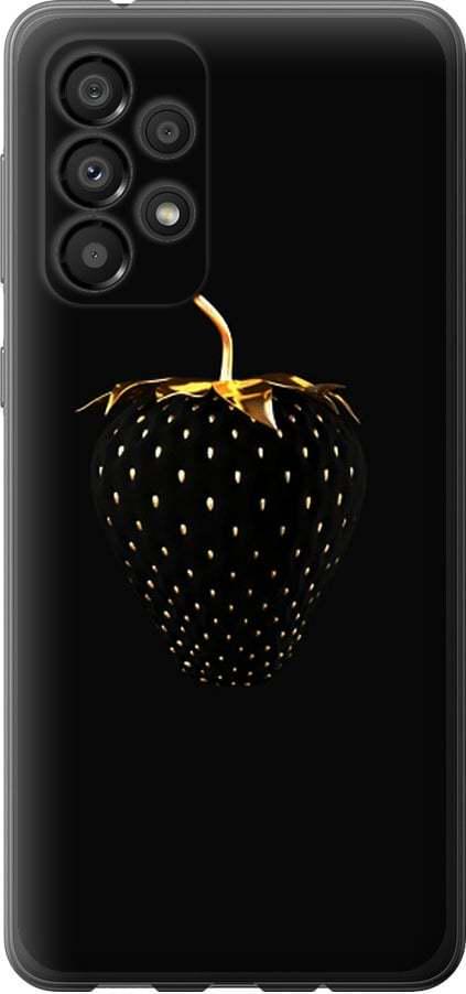 Чехол на Samsung Galaxy A33 5G A336B Черная клубника (3585b-2584-42517)
