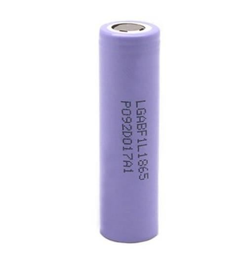 Акумулятор 18650 Li-Ion LG INR18650 F1L 3350 mAh 4,875A 4,2/3,7/2,5V 1 шт. Purple (31361)