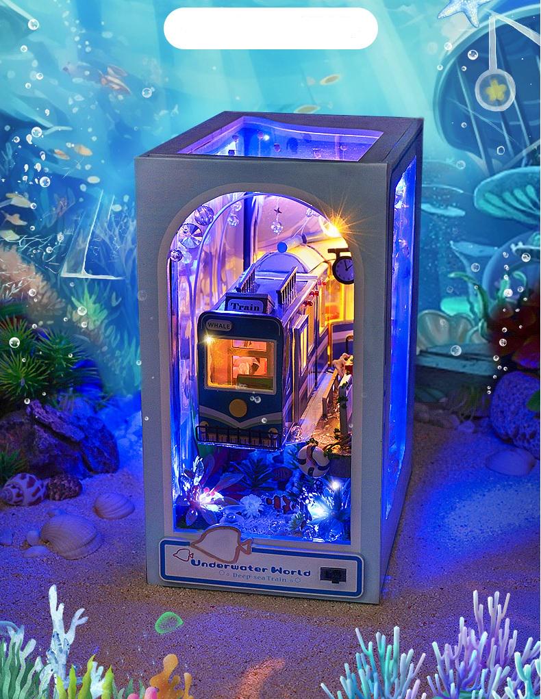 Румбокс DIY Underwater world Book Nook (TC-39) - фото 8