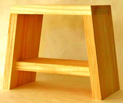 Стульчик из дерева Днестр Карри (ТАБ-000403)