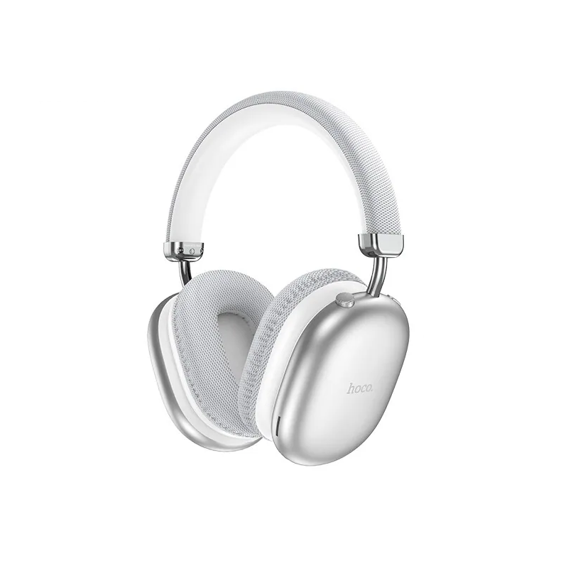 Навушники бездротові накладні Hoco W35 Max Joy BT headphones Silver (24920)
