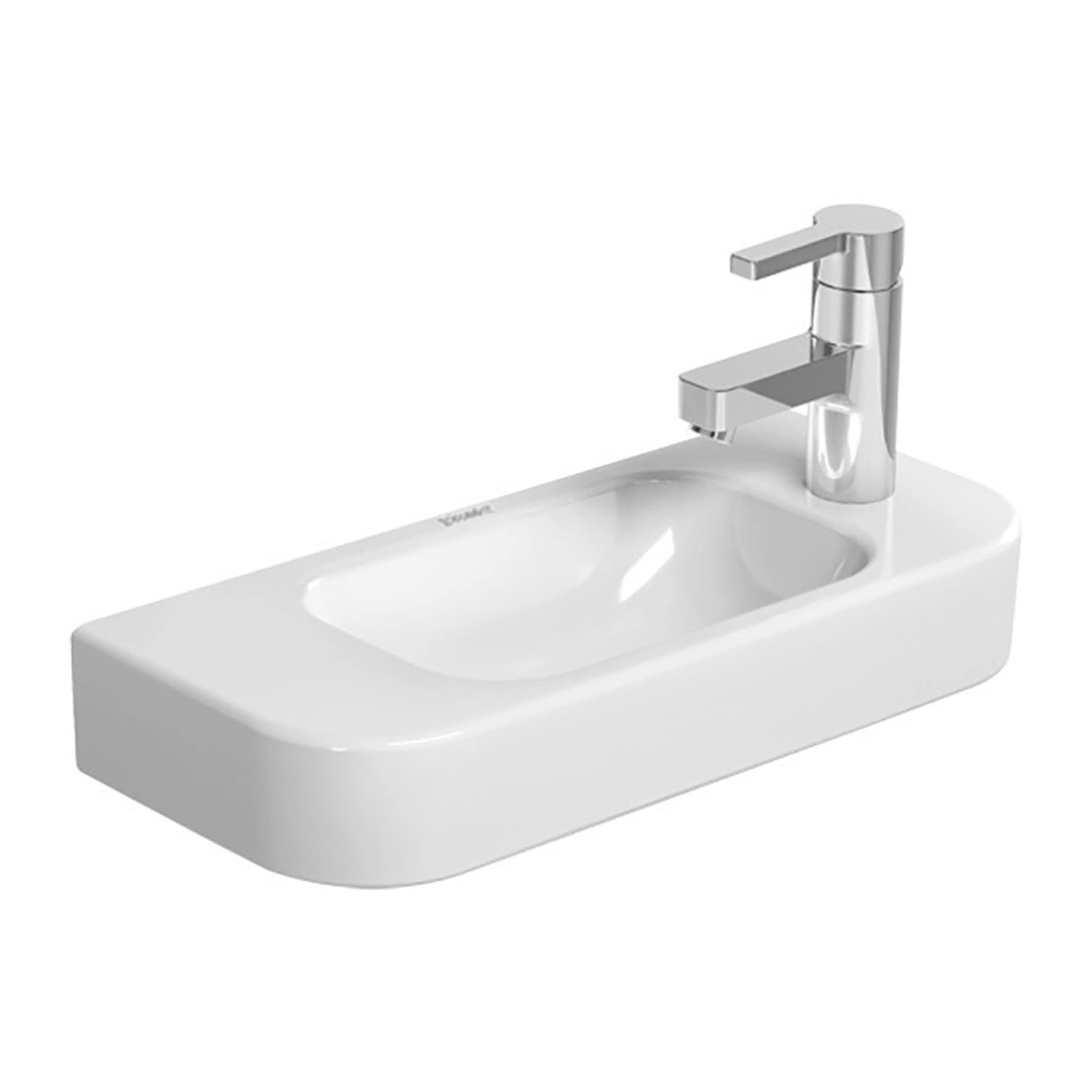 Умивальник підвісний DURAVIT Happy D.2 0711500008 500x220x110 мм Білий (143614) Умивальник підвісний DURAVIT Happy D.2 0711500008 500x220x110 мм Білий (143614)
