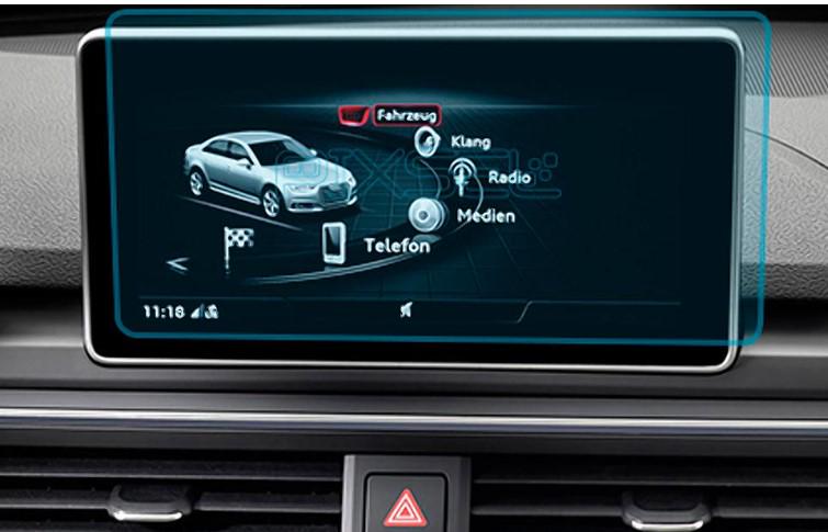 Стекло защитное Pixsel гибридный глянец на монитор Audi A5/S5/RS5 9,7“ 2017-2020