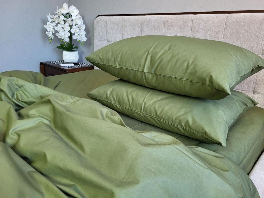 Комплект постельного белья SOLO №567 cotton полуторный на резинке