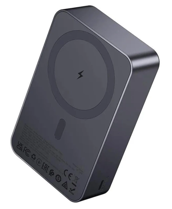 Повербанк Hoco J160B 20000 mAh MagSafe 20W PD/беспроводная зарядка Qi 15W/Type-C/Lightning/LED-индикатор