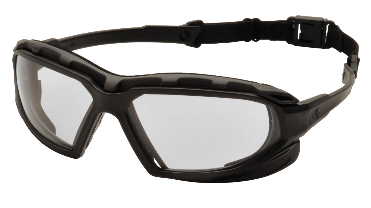 Очки защитные с уплотнителем Pyramex Highlander-Plus clear Anti-Fog Прозрачный (1964)