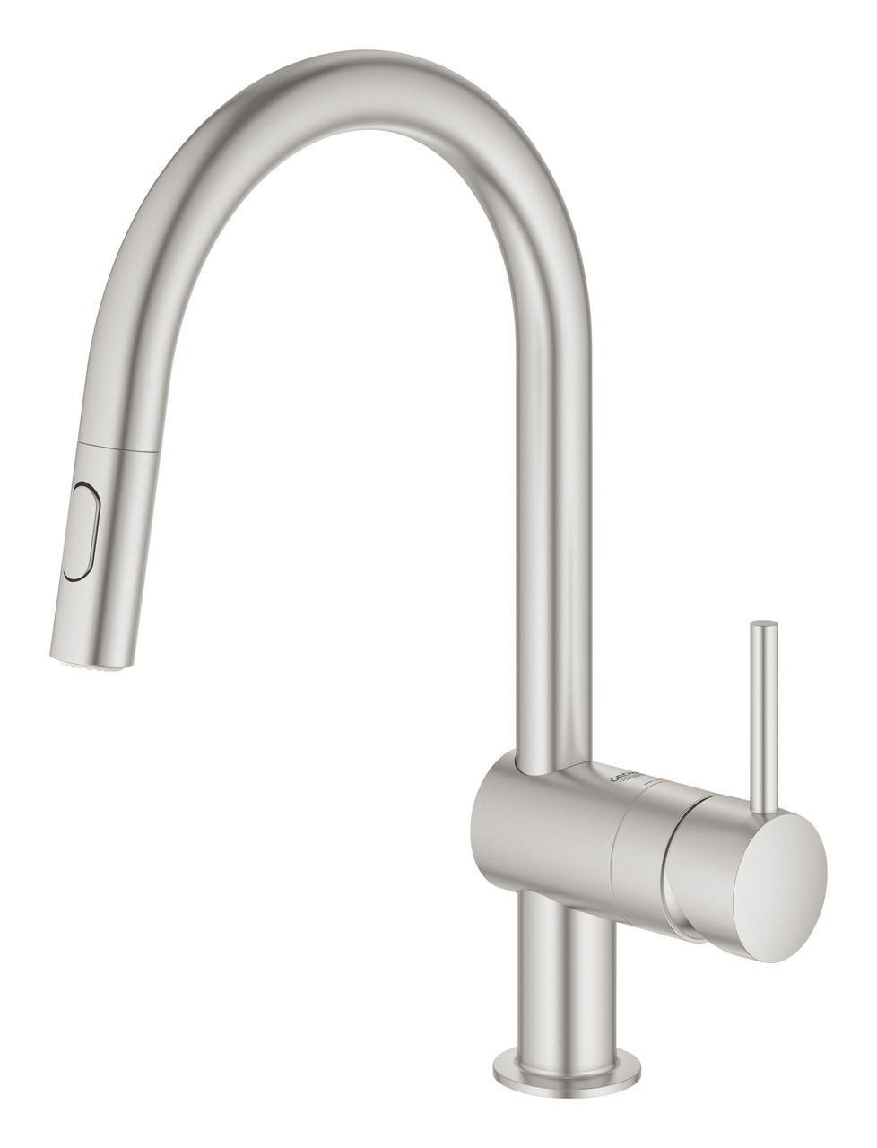 Змішувач для кухні Grohe Minta з висувним виливом (32321DC2) - фото 4