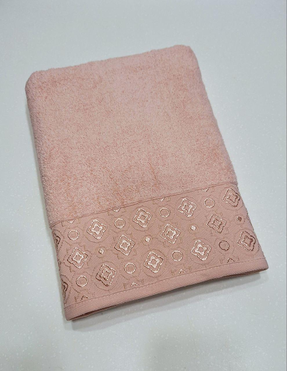 Полотенце для лица махровое Cestepe VIP Cotton 50x90 см Светло-коралловый (809)