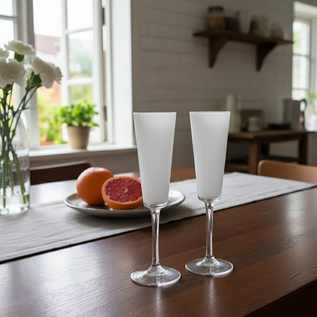 Комплект келихів для шампанського Sakura 200 мл 2 шт, - фото 6 Комплект келихів для шампанського Sakura 200 мл 2 шт, - фото 6