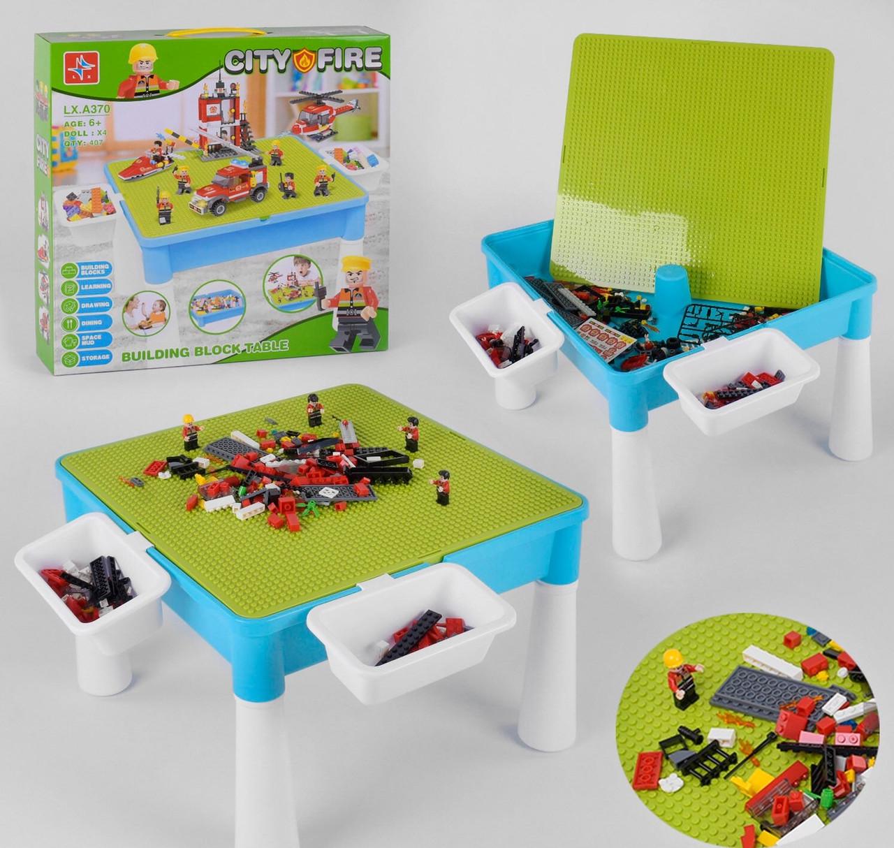 Игровой столик с конструктором 370 407 деталей (92943) - фото 2 Игровой столик с конструктором 370 407 деталей (92943) - фото 2