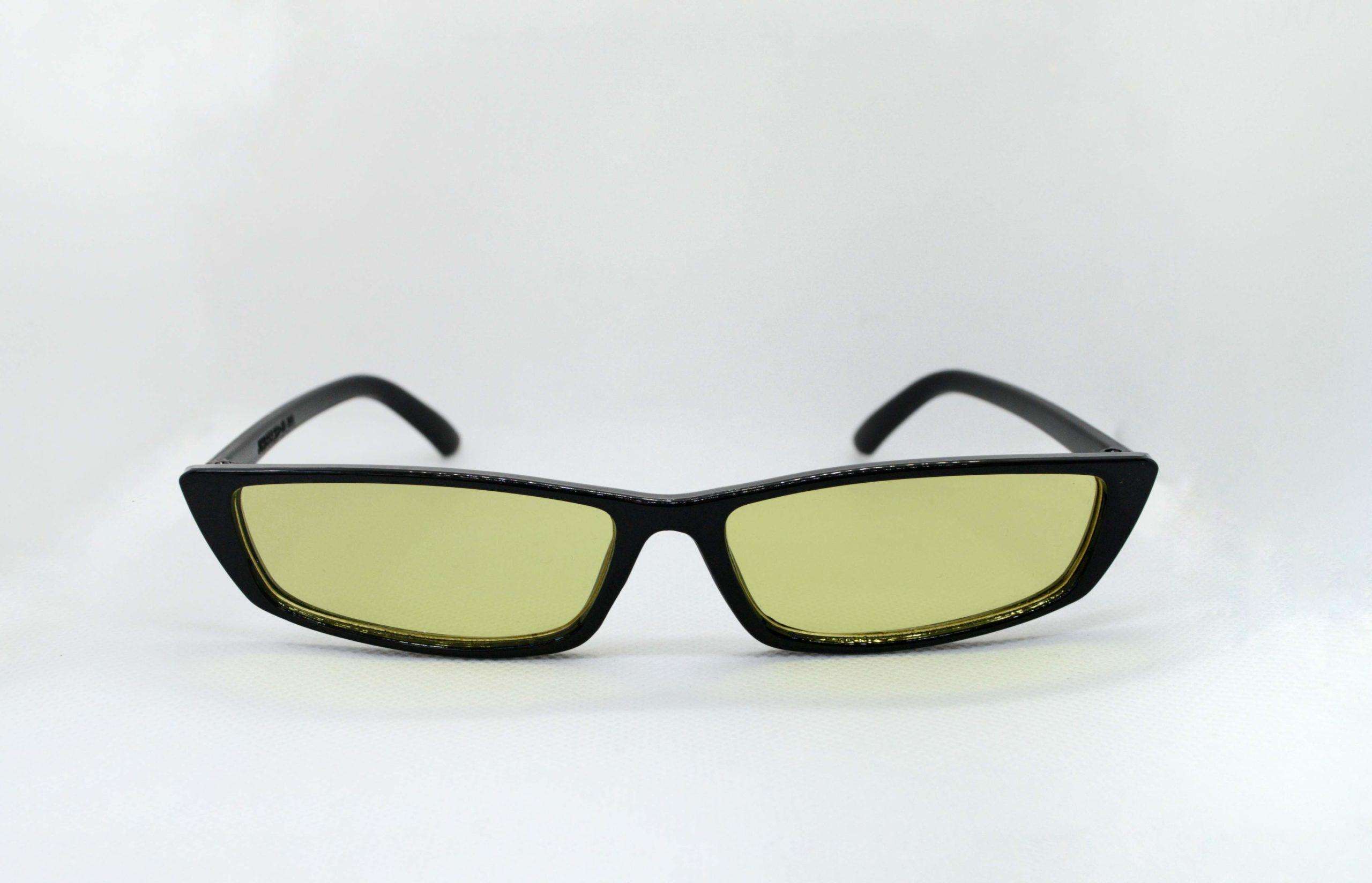 Очки солнцезащитные узкие Черный (U-5)