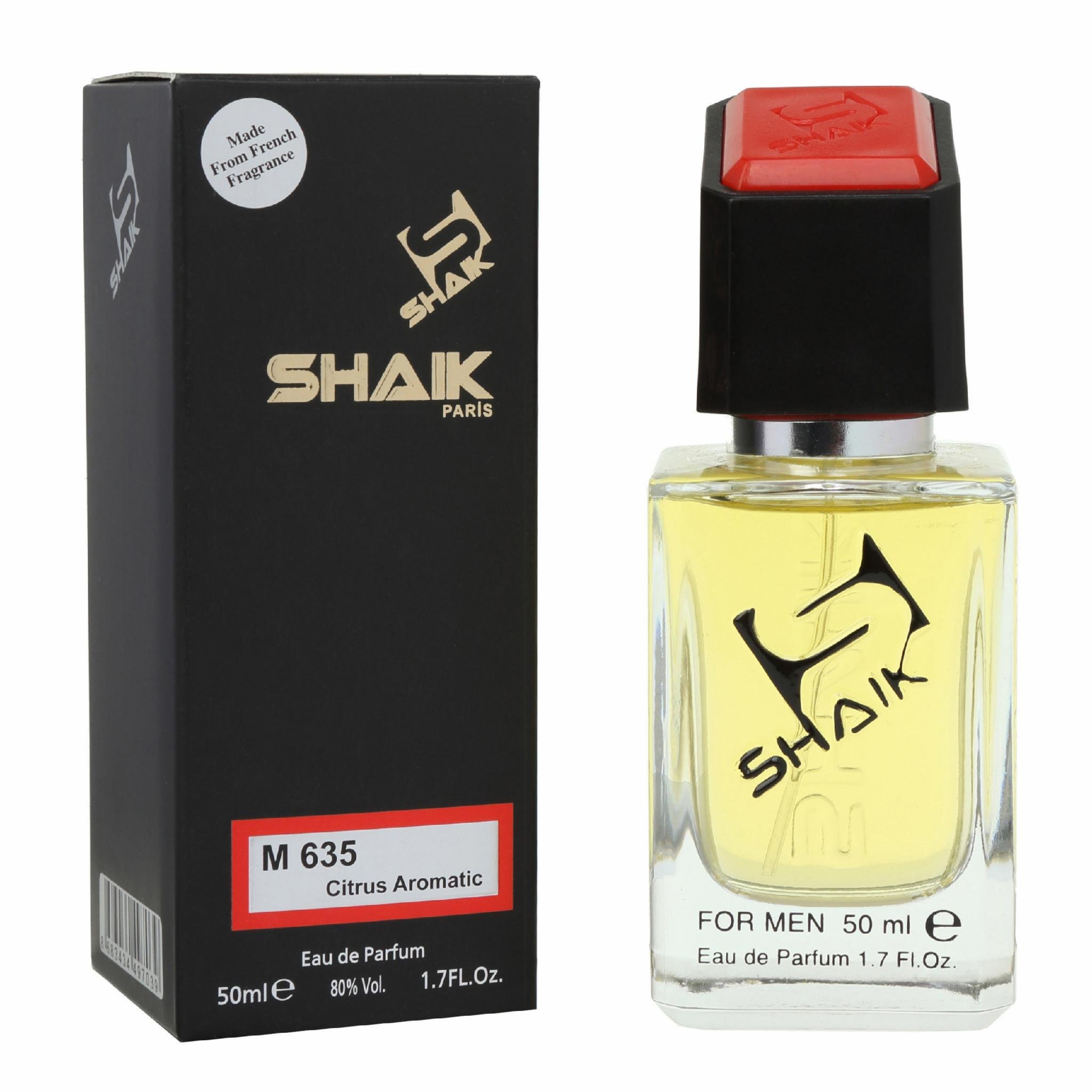 Парфюмерия мужская SHAIK M 635 50 мл (624)