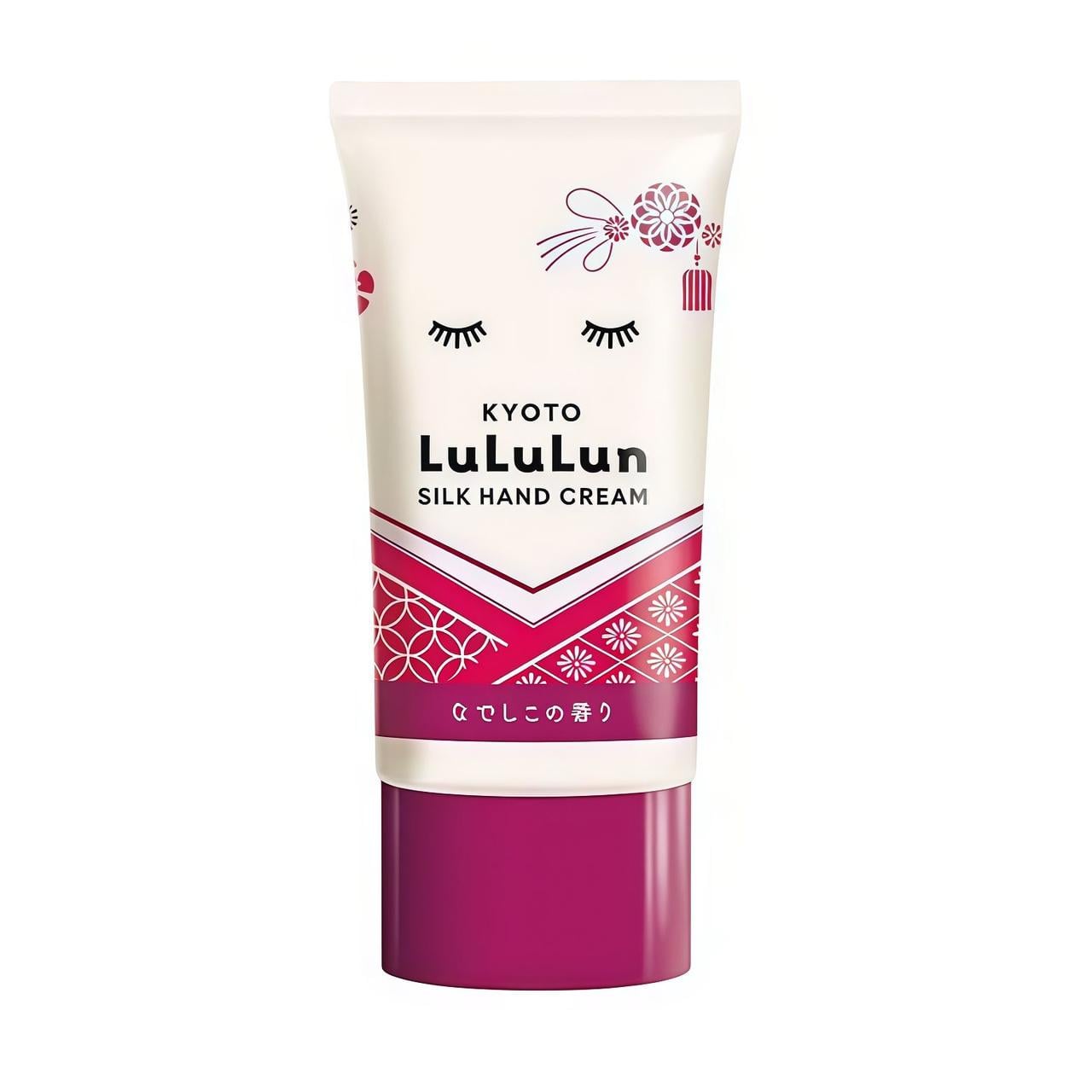 Крем для рук LuLuLun Hand Cream Kyoto Nadeshiko с экстрактом шелка и сакэ касу 30 г (2733567275)