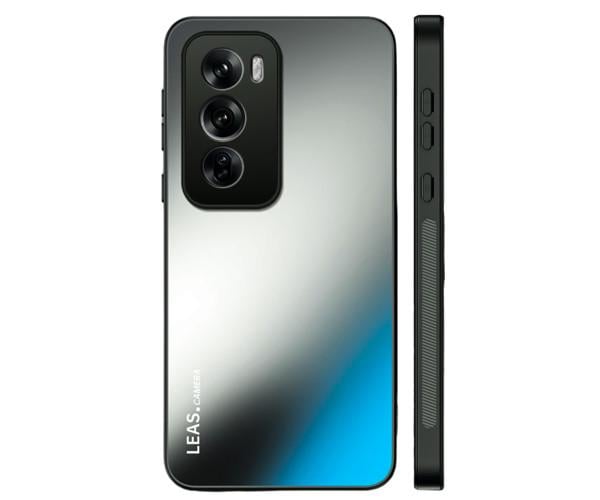 Чехол - накладка Omeve LEAS для Oppo Reno12 Серый Чехол - накладка Omeve LEAS для Oppo Reno12 Серый