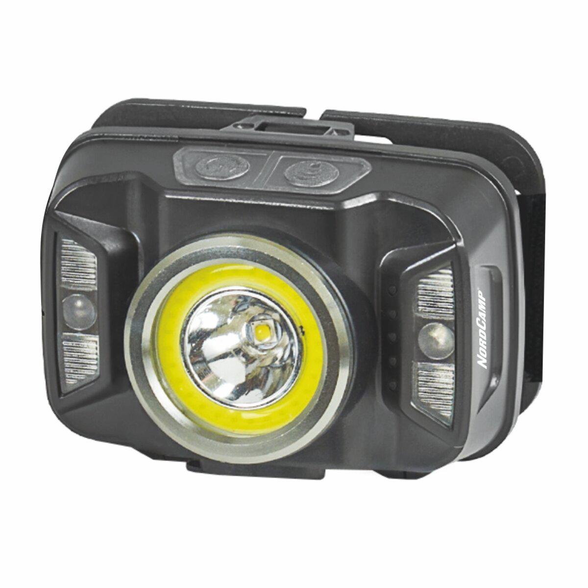 Фонарь налобный Nord Camp 380 Lm 5W CREE XTE+COB/1800 mAh/с сенсором Бело-красный Фонарь налобный Nord Camp 380 Lm 5W CREE XTE+COB/1800 mAh/с сенсором Бело-красный