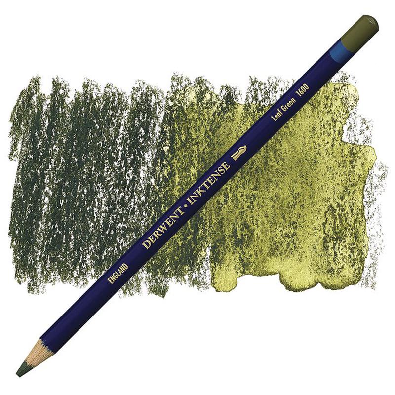 Олівець чорнильний Inktense 1600 Rosa 700918 6 шт. Зелене листя (5028252186933) - фото 1