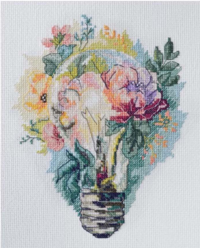Набор для вышивания крестиком Абрис Арт Светлые мысли (AH-229)