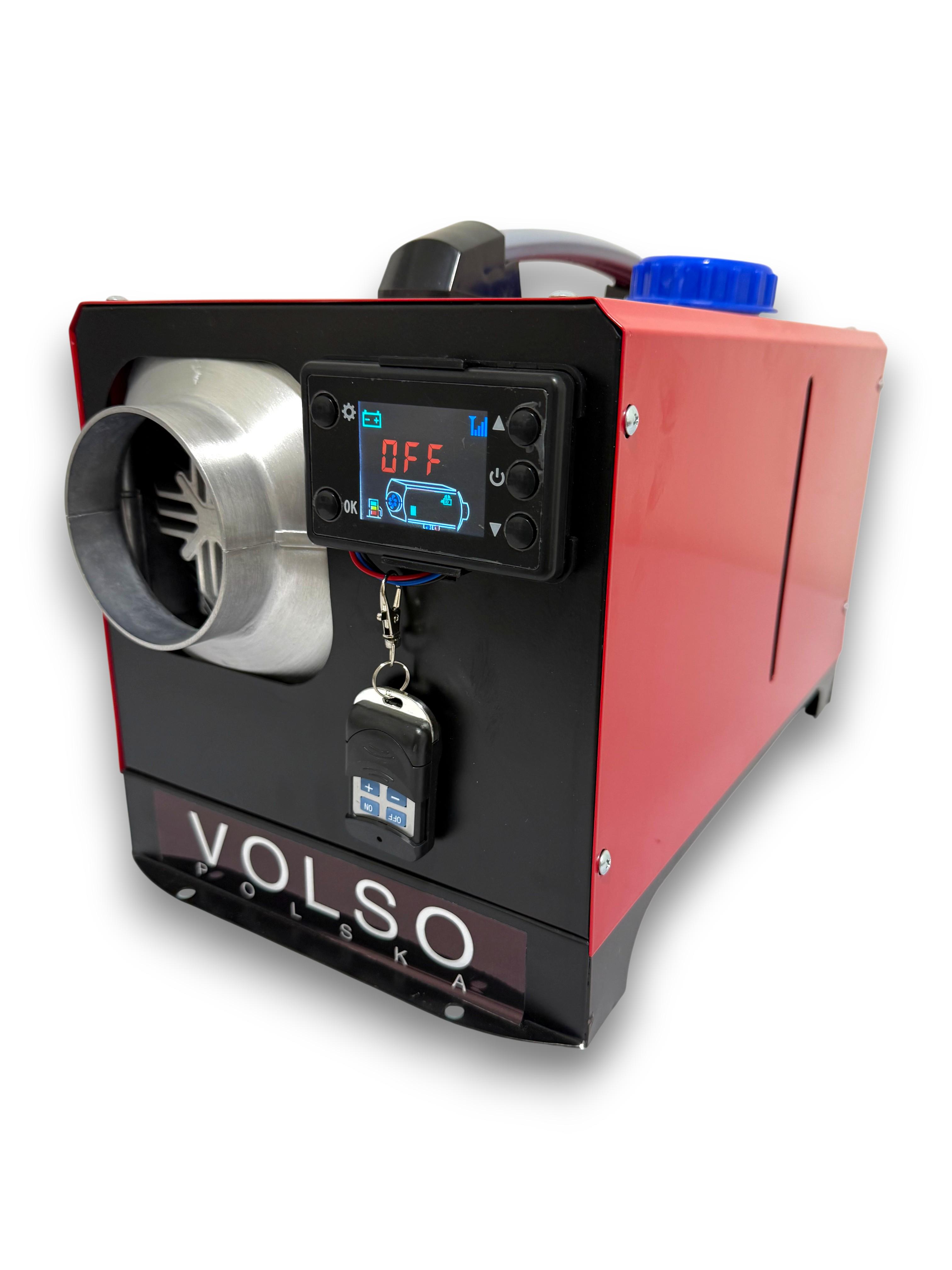 Автономный обогреватель дизельный WEBASTO Volso Polska VS80951 12 кВт 12V-220V алюминиевый корпус (30245482)