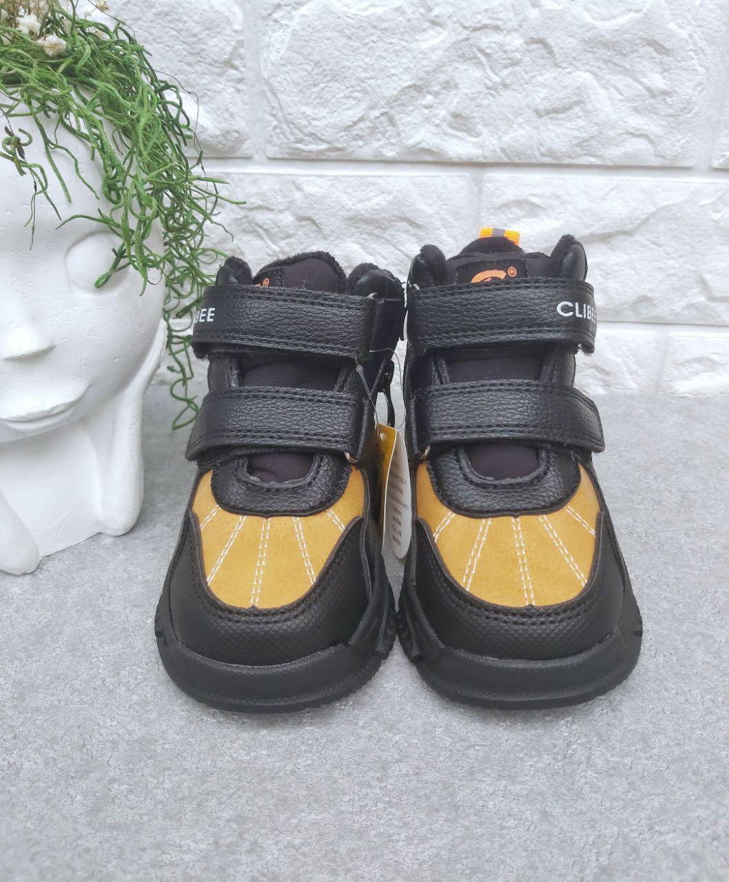 Чоботи для хлопчика Clibee 1316 р. 23 15,3 см Чорно-коричневий (1316-2) - фото 2 Чоботи для хлопчика Clibee 1316 р. 23 15,3 см Чорно-коричневий (1316-2) - фото 2