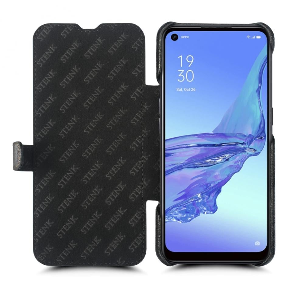Чехол книжка Stenk Premium для OPPO A53 Черный (68531)