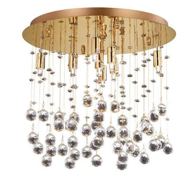 Люстра Ideal Lux Moonlight PL8 Oro (080932)