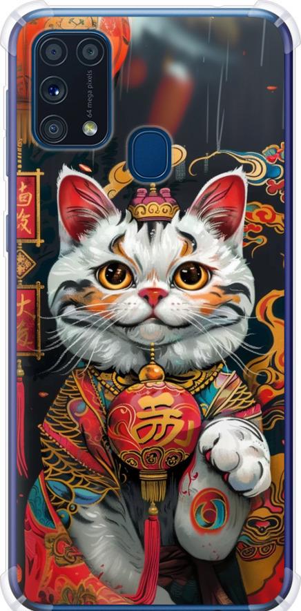 Чохол на Samsung Galaxy M31 M315F China Cat v2 (6135sp-1907-42517)