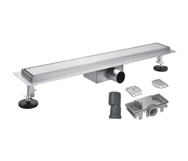 Трап для душа линейный KOER FD30-70x700 нержавеющая сталь 700x70 мм с гидрозатвором под плитку (AC0700)