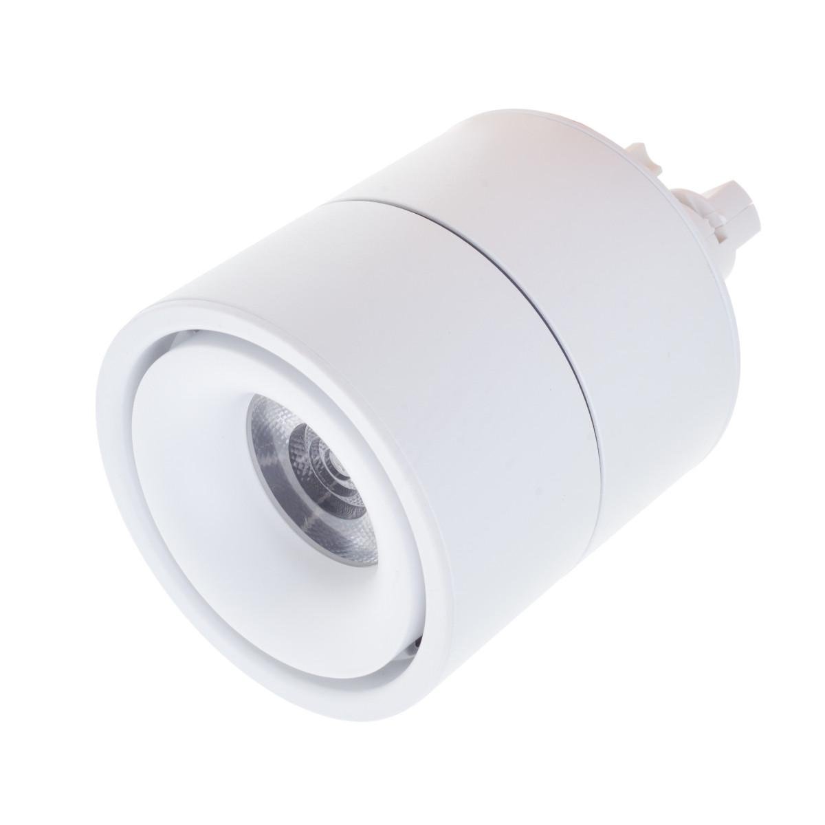 Світильник трековий поворотний Brille LED KW-229/12W NW WH (33-056)