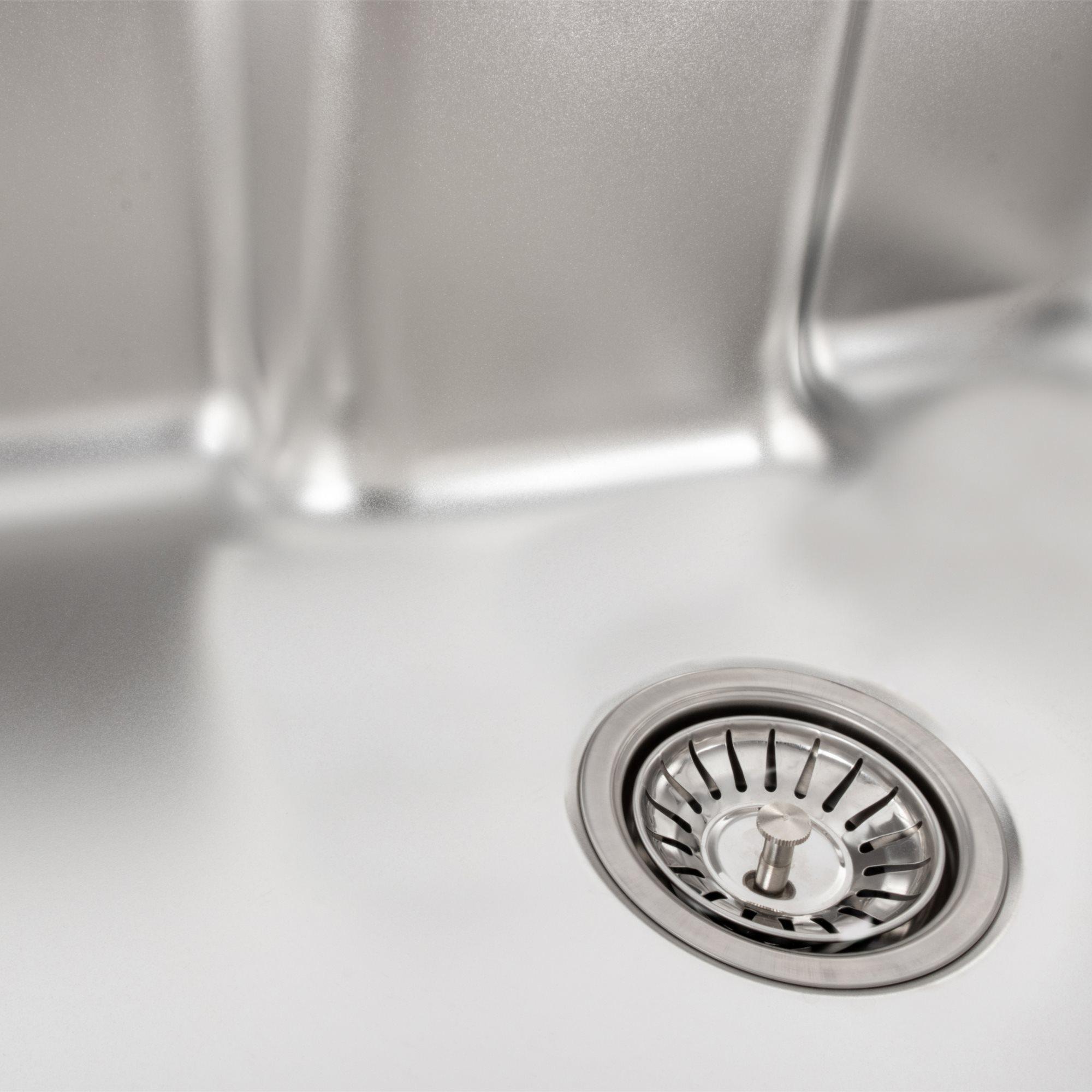 Мойка кухонная Valeso сатин 6043 0,8/180 мм из нержавеющей стали - фото 9 Мойка кухонная Valeso сатин 6043 0,8/180 мм из нержавеющей стали - фото 9