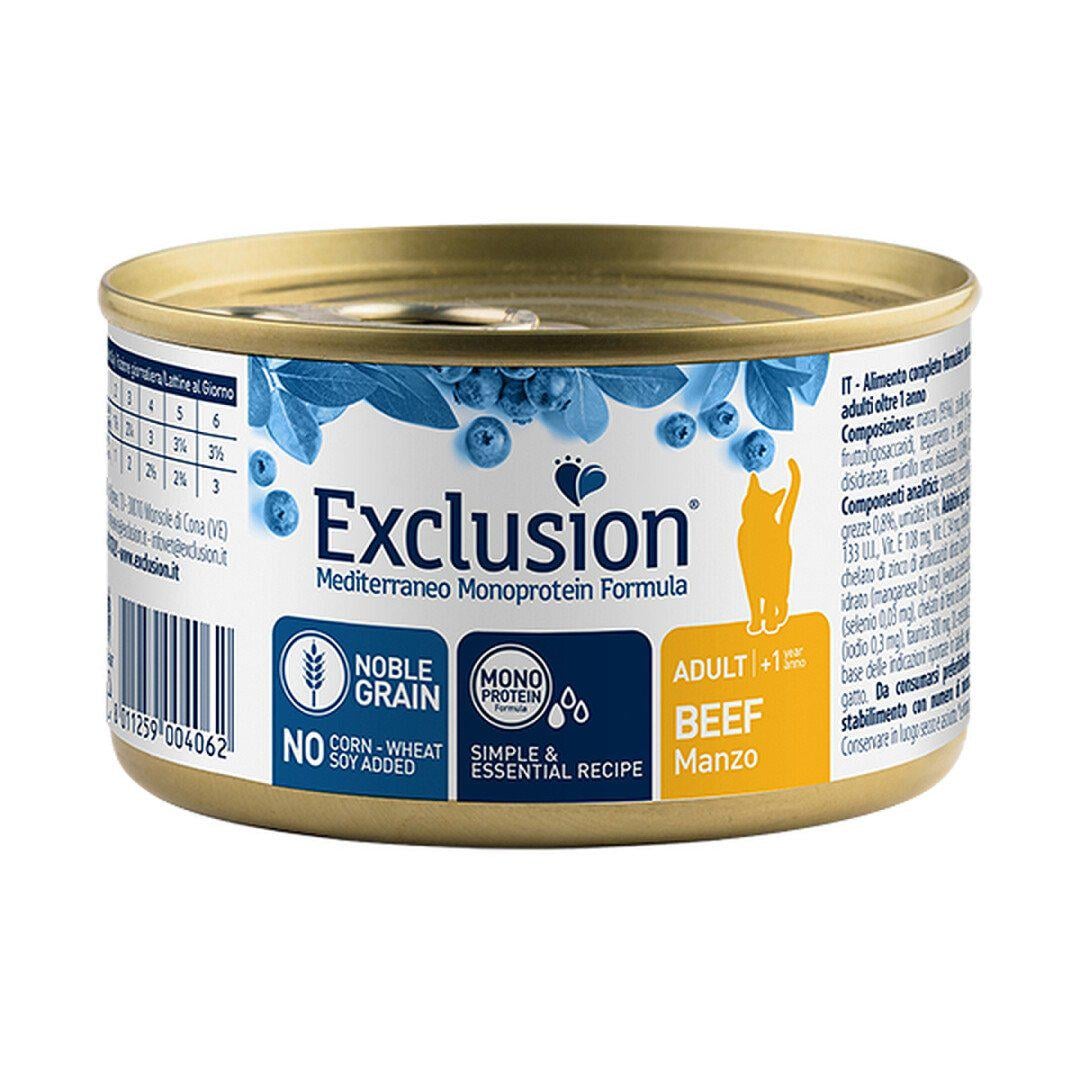 Корм для котів сухий Exclusion Cat Beef 85 г (8011259004024) Корм для котів сухий Exclusion Cat Beef 85 г (8011259004024)