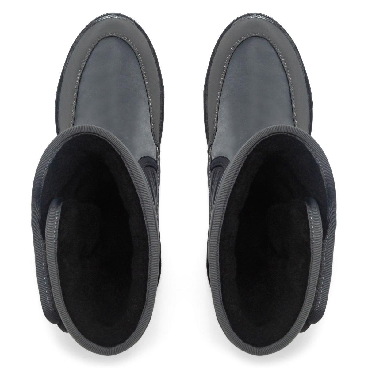 Дутики жіночі Oldcom Aurora Glossy р. 36 Сірий (4841347044397) - фото 5