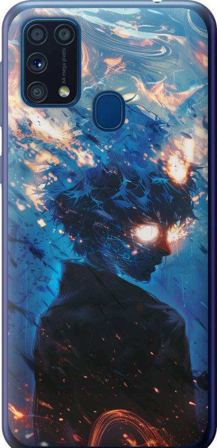 Чехол на Samsung Galaxy M31 M315F Сатору Годжо (6129u-1907-42517) Чехол на Samsung Galaxy M31 M315F Сатору Годжо (6129u-1907-42517)