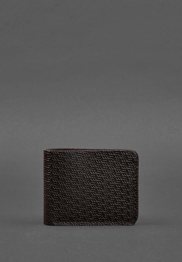 Портмоне мужское кожаное 4.1 4 кармана Карбон Коричневый (A-027339) - фото 1 Портмоне мужское кожаное 4.1 4 кармана Карбон Коричневый (A-027339) - фото 1