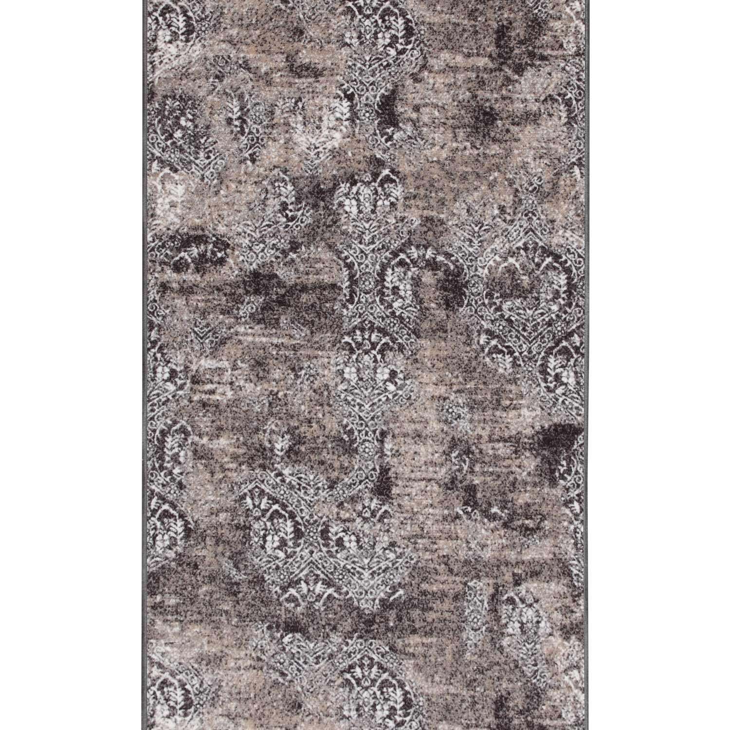 Килим безворсовий на повстяній основі DAKARIA Print Run Роял p11 2x2 м Сірий/Бежевий (00-00023909)