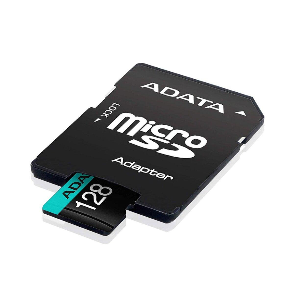 Карта памяти microSDXC ADATA Premier Pro 128 Gb Class 10 V30S A2 R-100 Mb/s W85 Mb/s (SDX128GUI3V30SA2-RA1) - фото 2