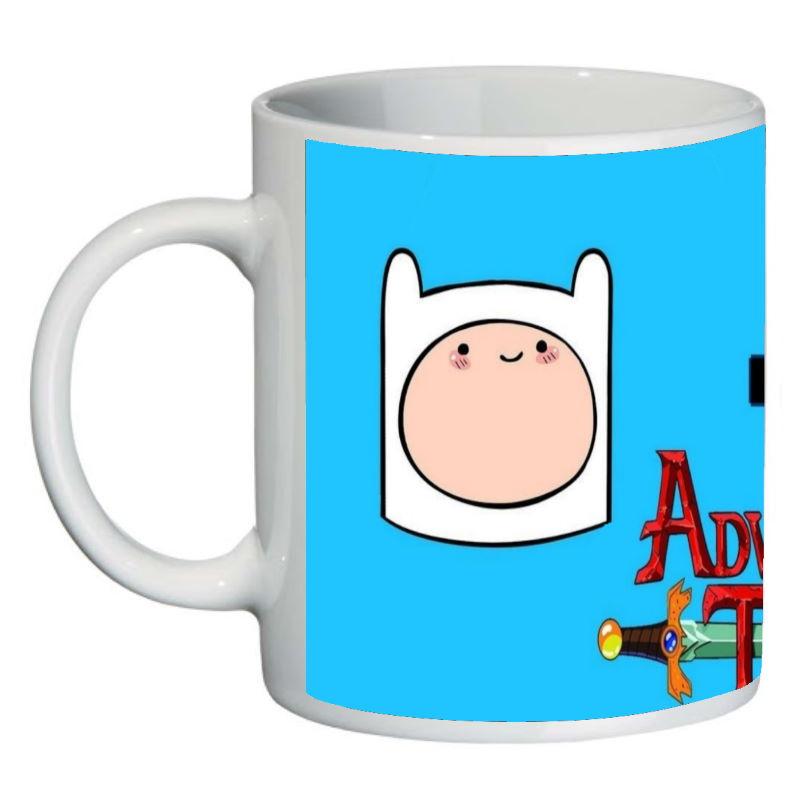 Кружка с принтом SuperCup Время приключений (SC-ATR-003)