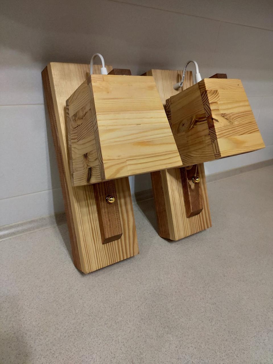 Светильник бра Лофт из дерева (2089080750) - фото 6 Светильник бра Лофт из дерева (2089080750) - фото 6