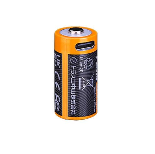 Аккумулятор Fenix 16340 800 mAh Li-ion с Type-C зарядкой Черно-желтый - фото 2 Аккумулятор Fenix 16340 800 mAh Li-ion с Type-C зарядкой Черно-желтый - фото 2