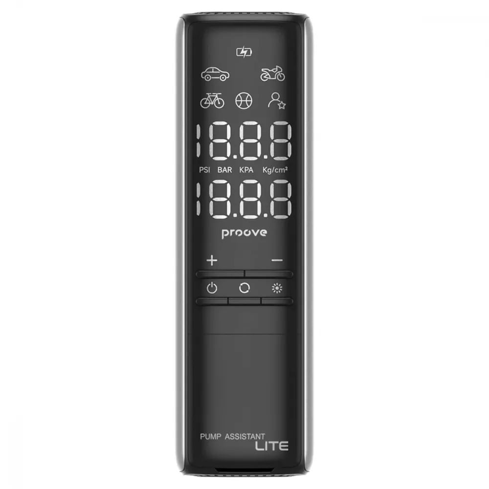 Насос автомобильный Proove Pump Assistant Lite 120W Серебристый (27316985)