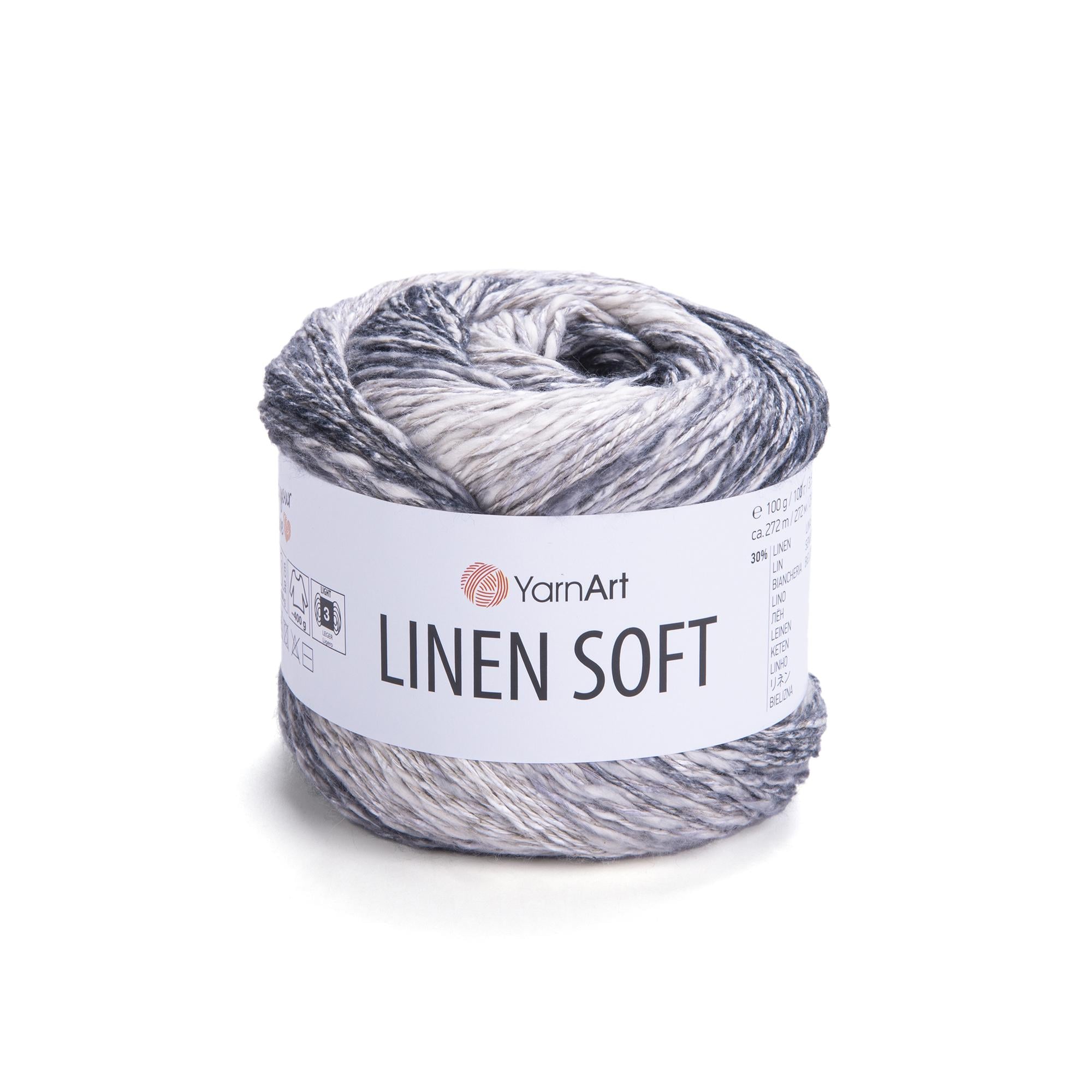Пряжа YarnArt Linen Soft 7406