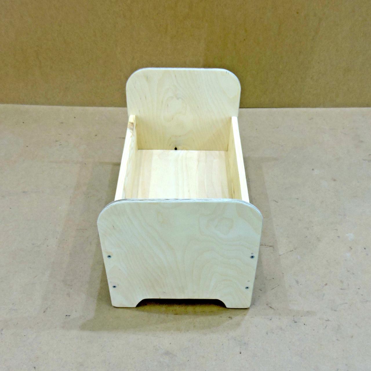 Кровать для кукол из дерева Мариан Бланже (КРТ-001601) - фото 3 Кровать для кукол из дерева Мариан Бланже (КРТ-001601) - фото 3