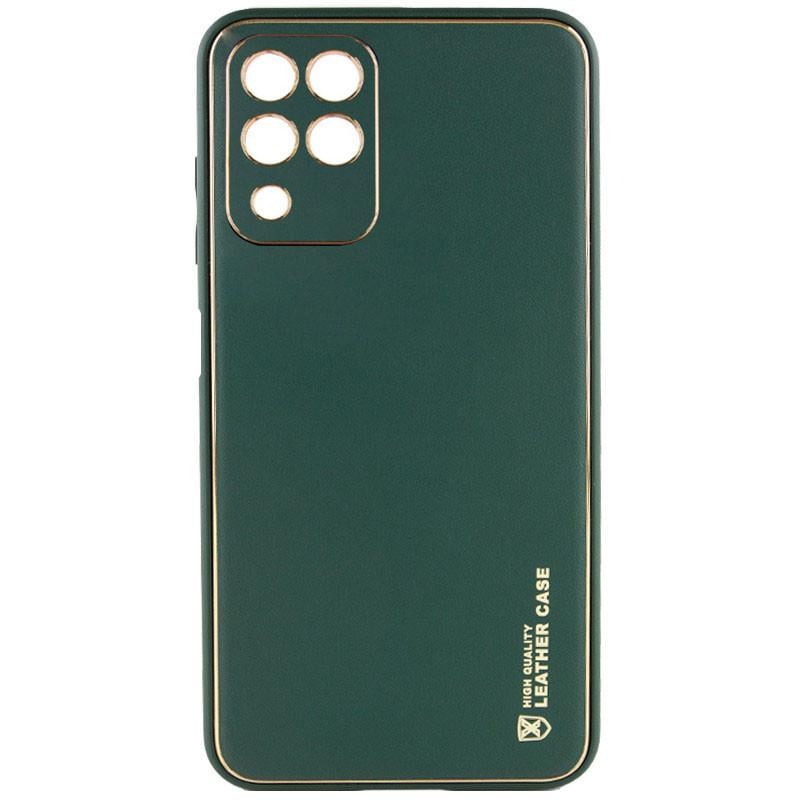 Протиударний Шкіряний Чохол Xshield для Samsung Galaxy M33 5G Зелений / Army Green