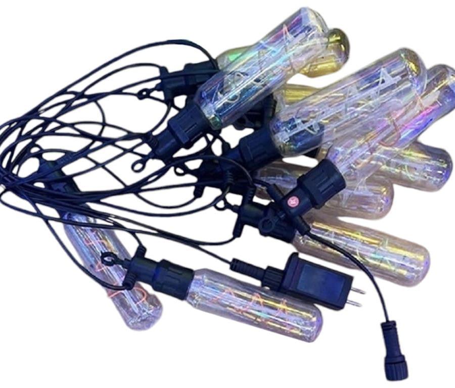 Гирлянда светодиодная наружная Stenson M50062-С Лампочки спираль 10 LED 5 м (609909)