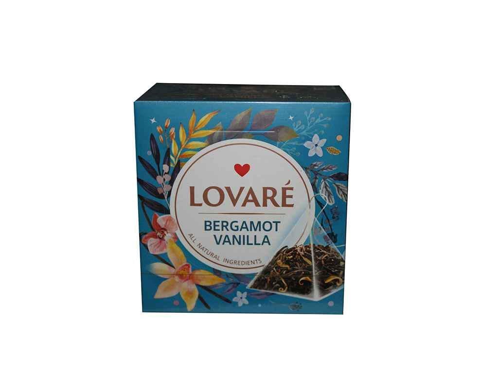 Чай Lovare Lovare Bergamot vanilla 2 г 15 пакетиков (669942)