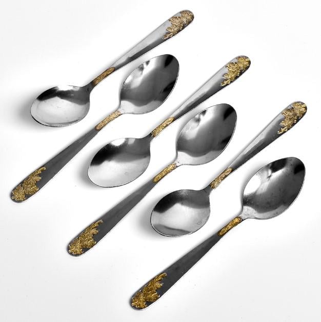 Ложка чайная Stenson Flowers 6 шт. (AN013183)