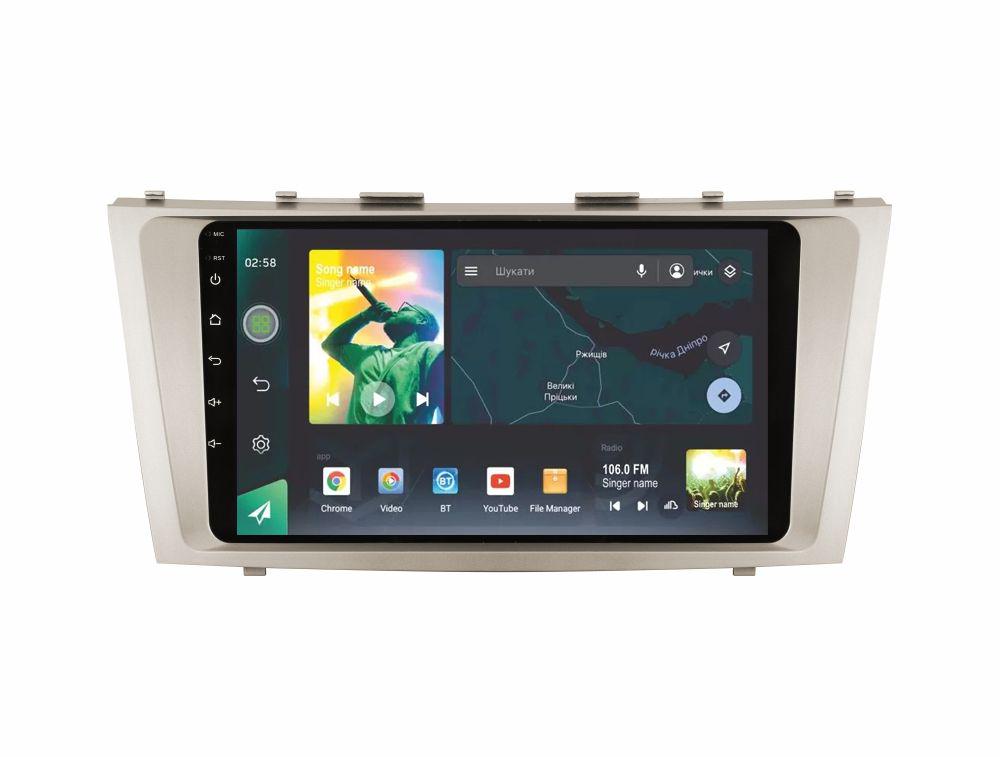 Автомагнітола штатна Sigma X9464 4/64 GB для Toyota Camry 6 XV 40/50 2006-2011 9" (AR-72083)