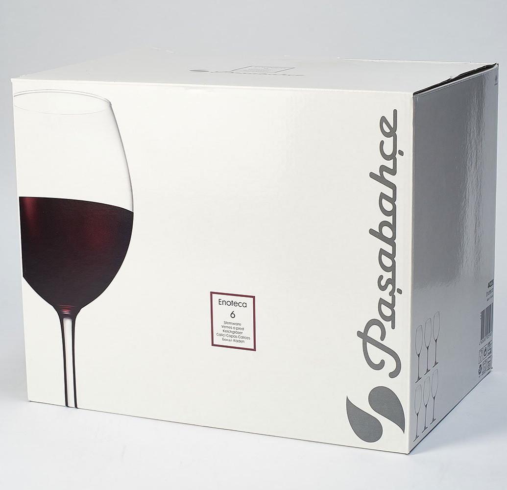 Набір келихів для вина Pasabahce Enoteca 550 мл 6 шт. (44228) - фото 2 Набір келихів для вина Pasabahce Enoteca 550 мл 6 шт. (44228) - фото 2
